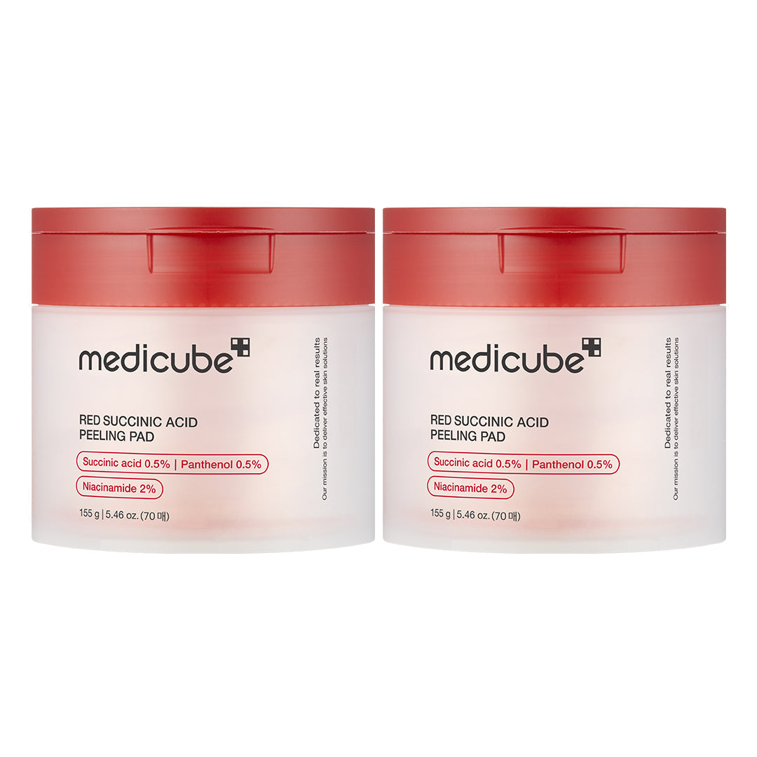 Ampoule d'acide succinique rouge