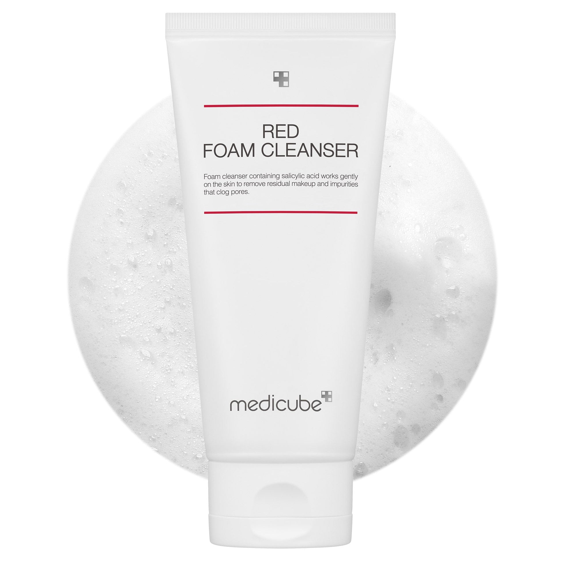 Nettoyant moussant rouge