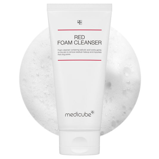 Nettoyant moussant rouge