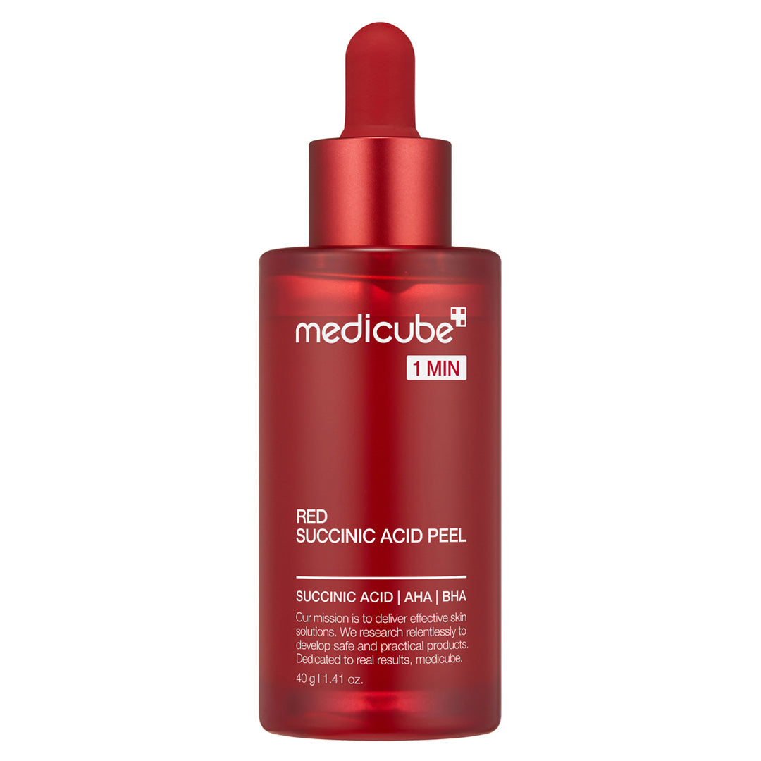 Sérum à l'acide succinique rouge