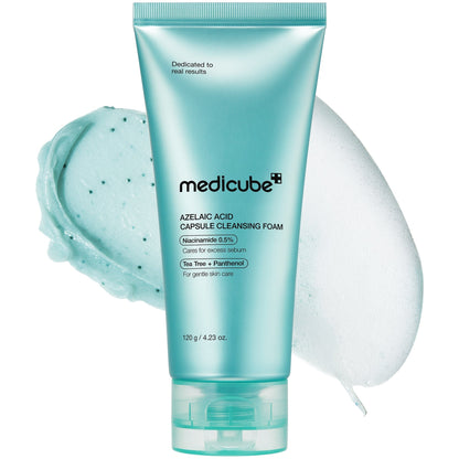 Mousse nettoyante à l'acide succinique rouge
