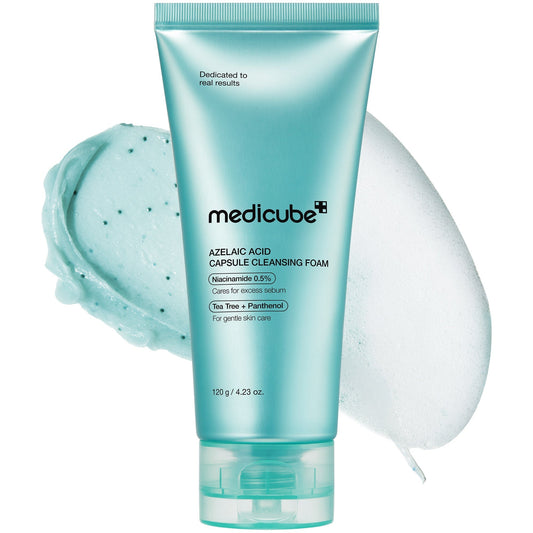 Mousse nettoyante à l'acide succinique rouge