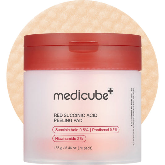 Crème à l'acide succinique rouge