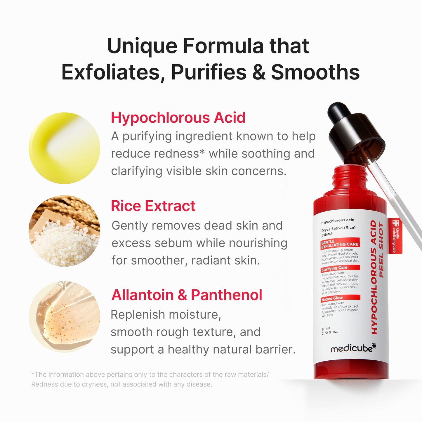 Hypochlorous Acid Rice Peel Shot - medicube.us