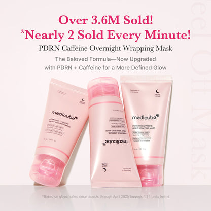 PDRN Pink Caffeine Night Wrapping Mask