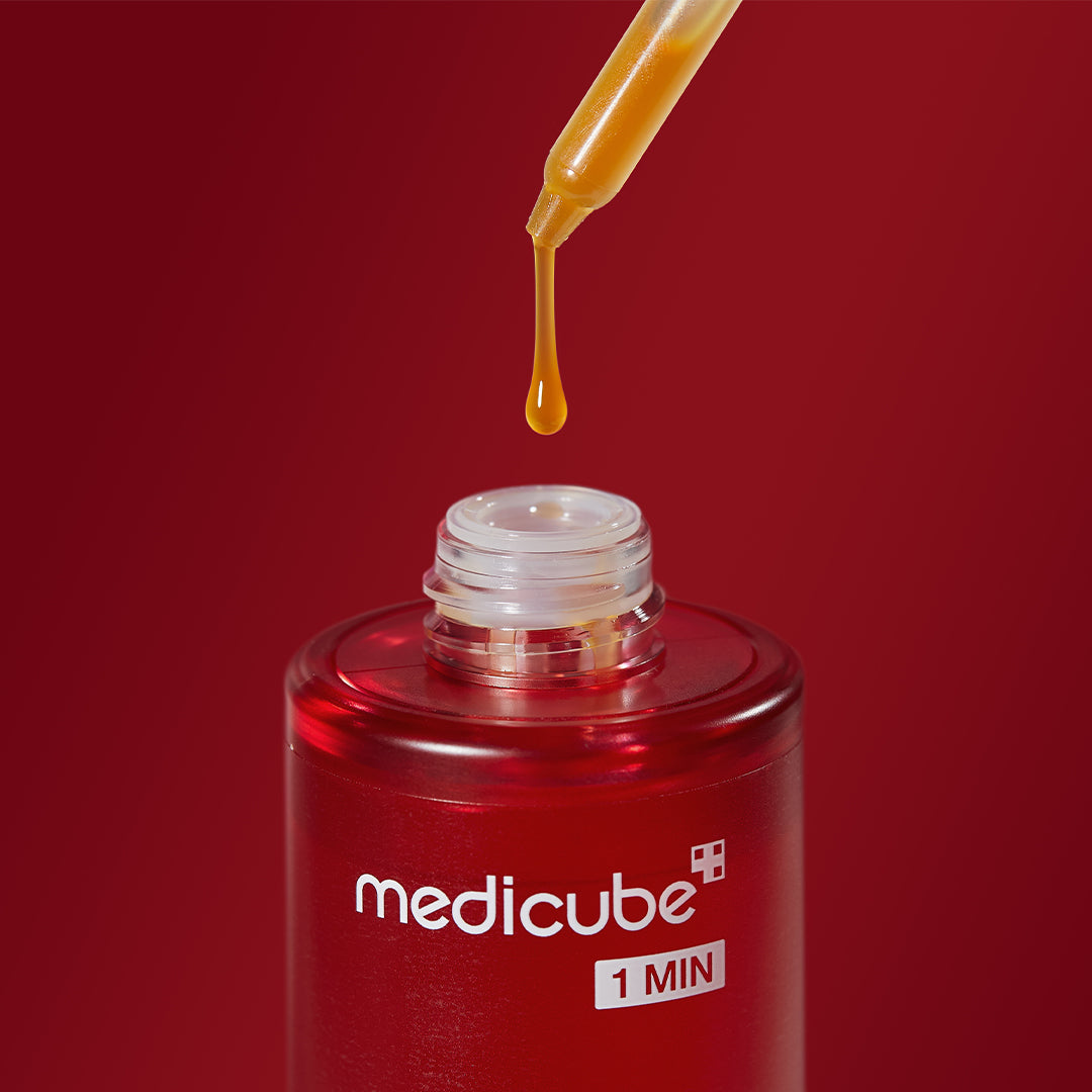 Sérum à l'acide succinique rouge