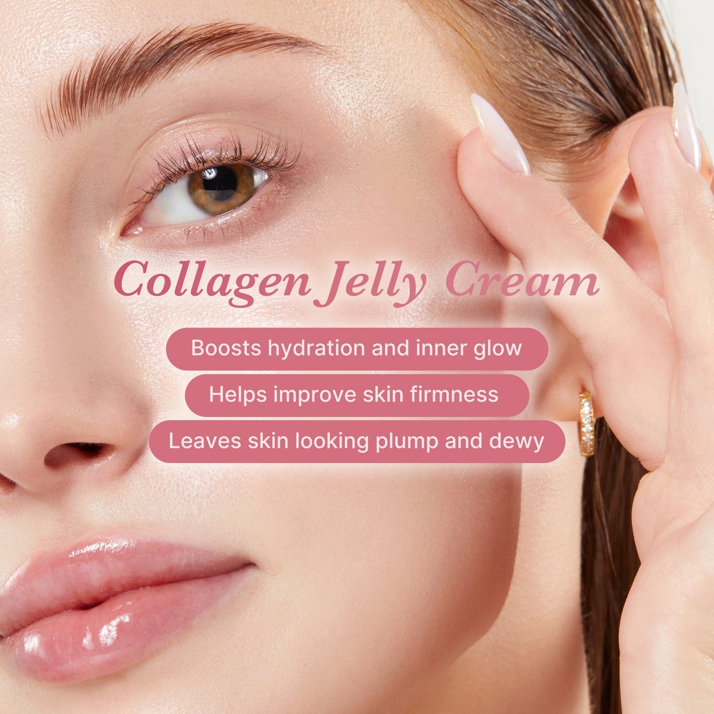 Gelée-crème au collagène