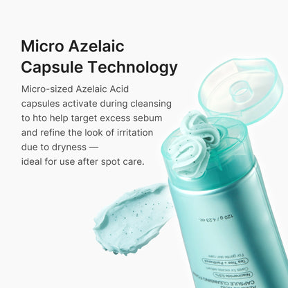 Mousse nettoyante à l'acide succinique rouge