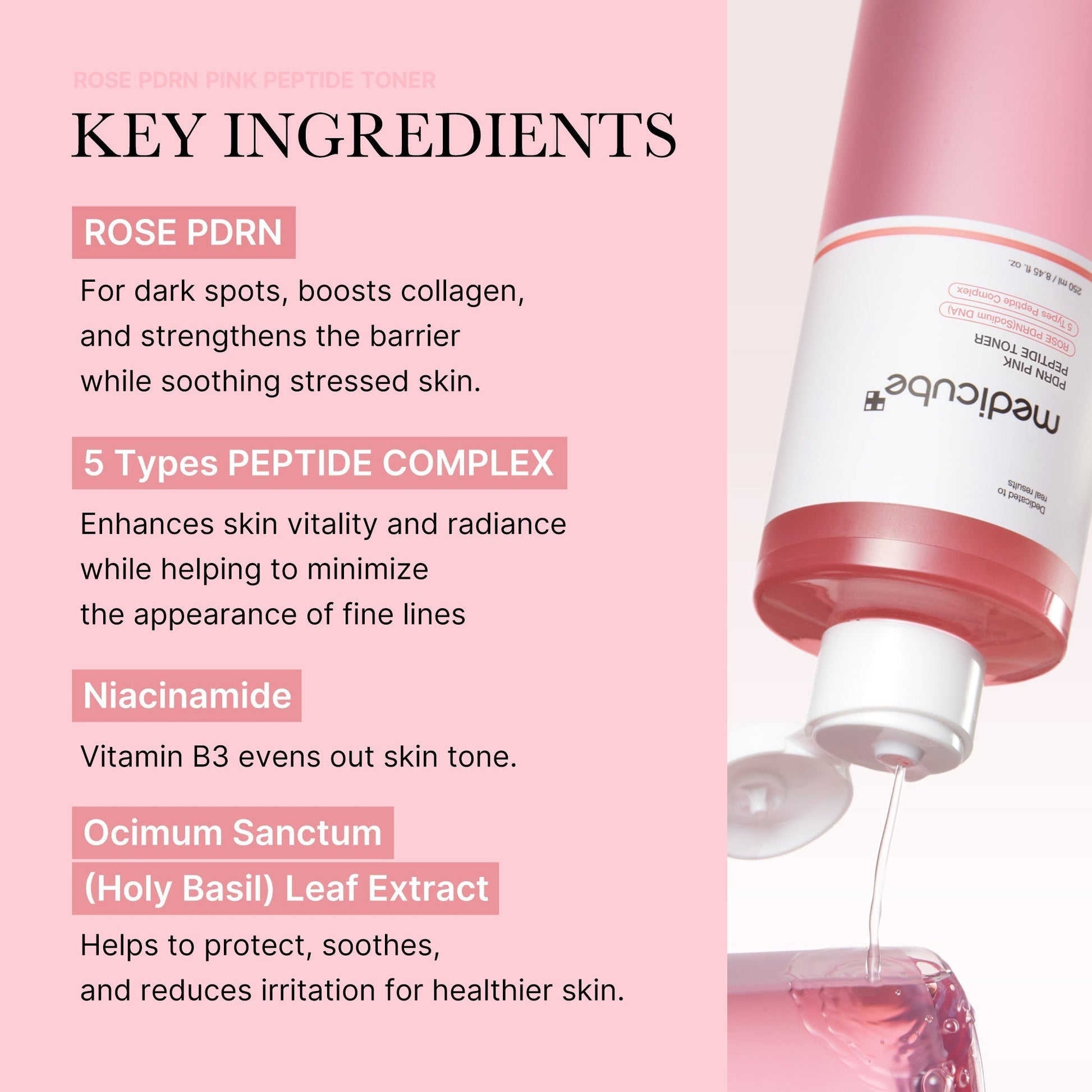Ensemble de soins ultimes rose et or