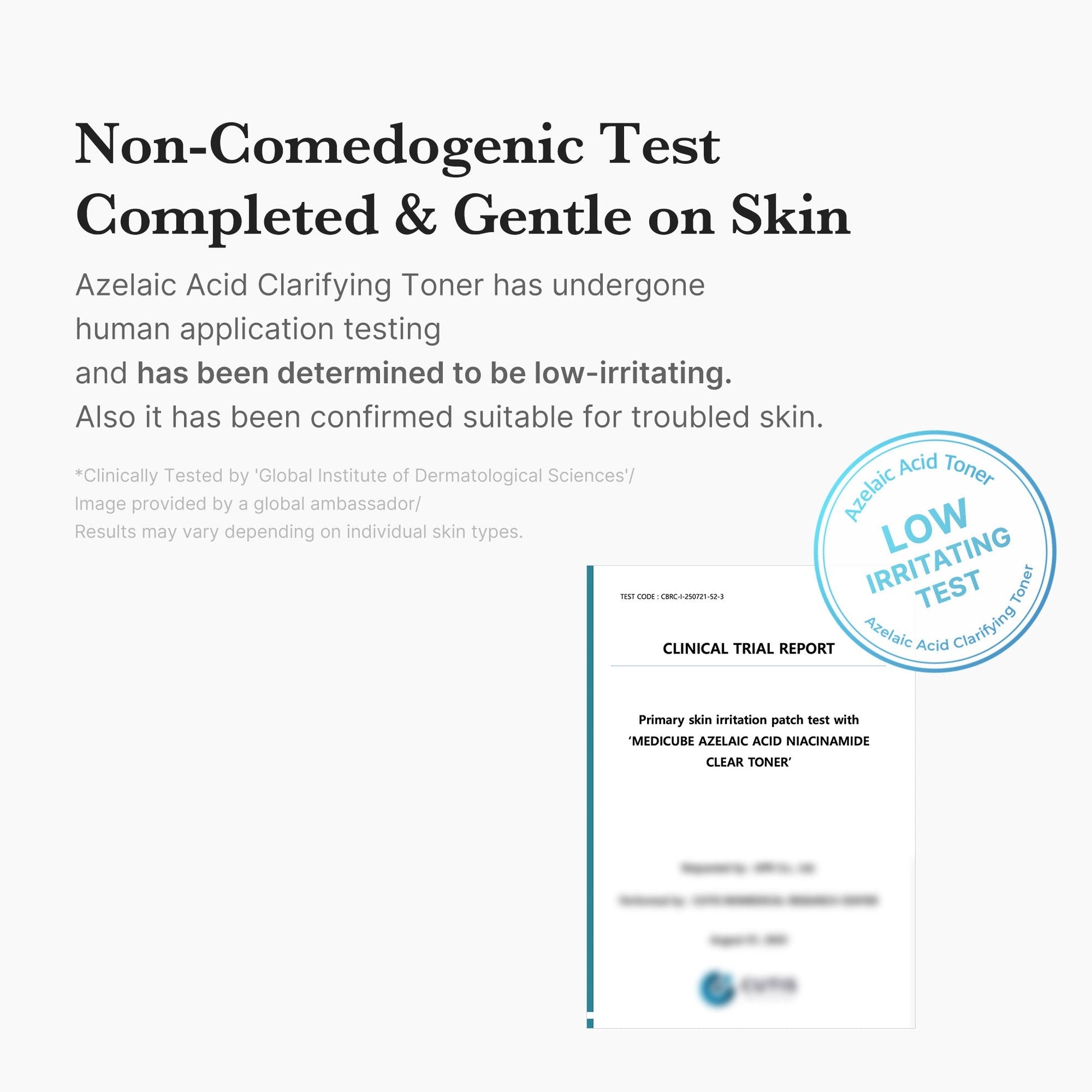 Azelaic Acid Niacinamide Clarifying Toner - medicube.us