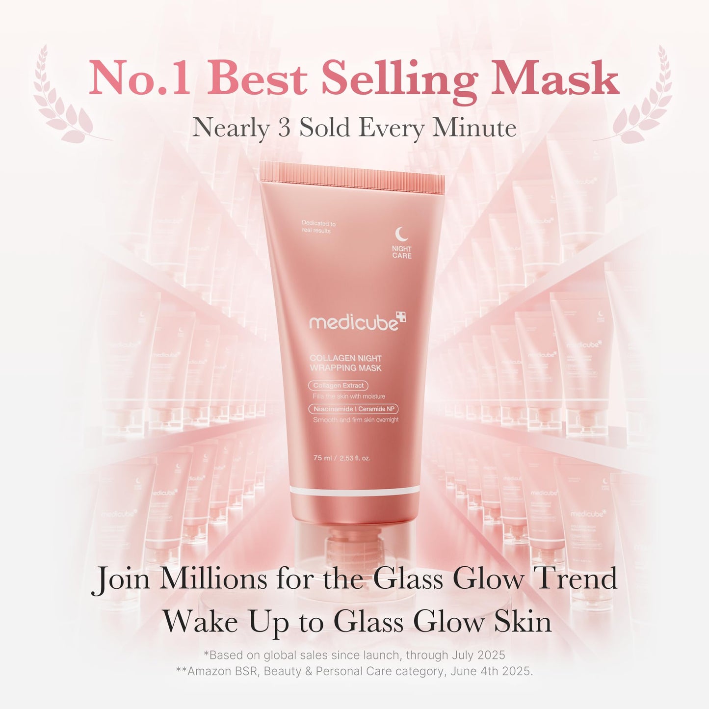 Ensemble de routine pour la peau de verre